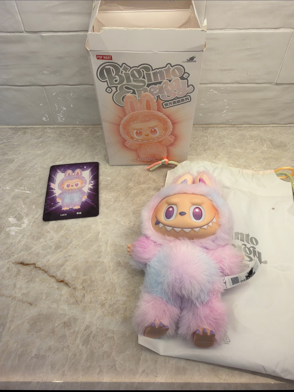 Big Into Energy Labubu Luck Popmart